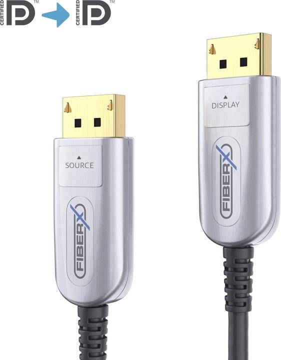 Produktbild FiberX DisplayPort — DisplayPort (30 m, DisplayPort)