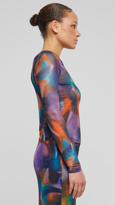 Image du produit Urban Classics Ladies AOP Mesh Longsleeve - 138403 (S)