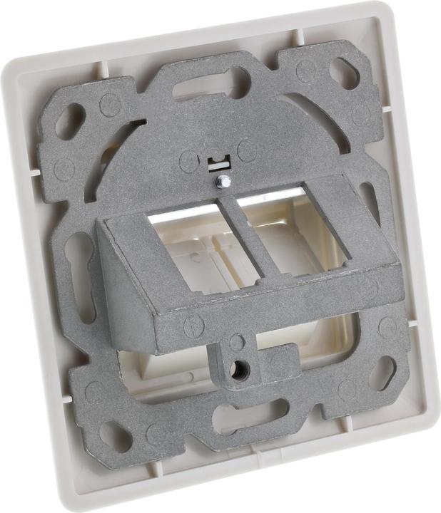 Produktbild InLine Rahmenset für 2x RJ45 Bu/LSA Einsatz