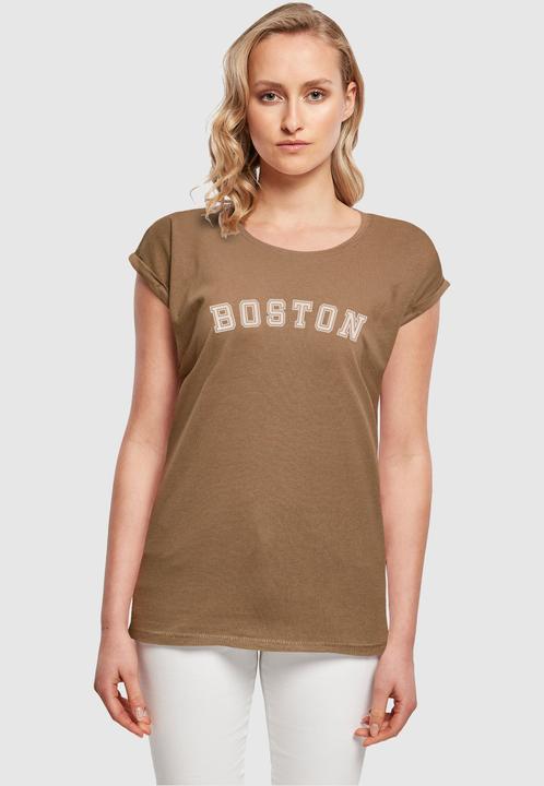 Actual product image Merchcode Ladies Boston X Extended Shoulder Tee - 112477 (L)