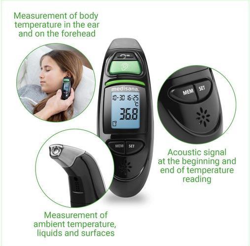 Image du produit Medisana TM750 (Auriculaire, Front)