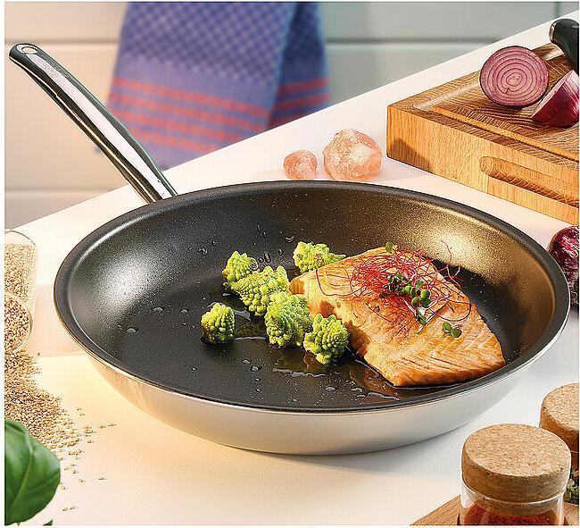 Actual product image Spring Vulcano Classic (28 cm, Frying pan, Stainless steel, Cast aluminium)