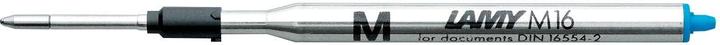 Actual product image Lamy Ballpoint pen refill M16, document-proof, line width B 0.8 mm or line width M 0.6 mm, bl... (Refill, Blue, 0.60 mm)