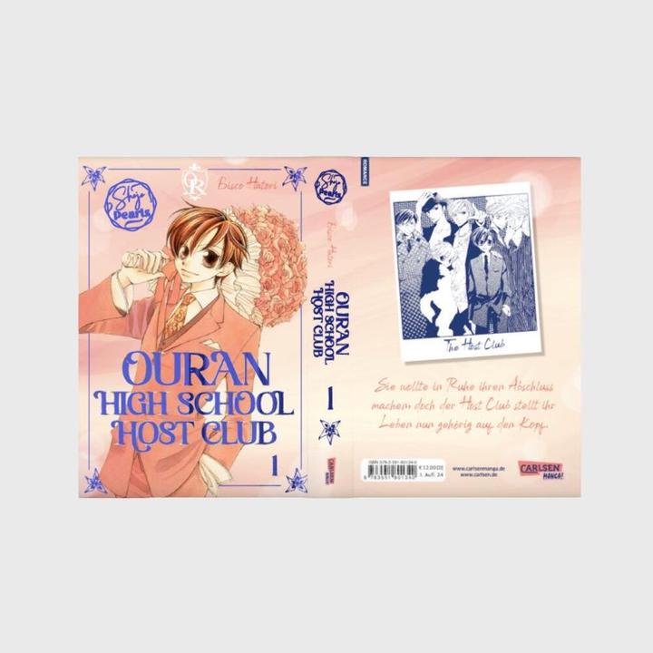 Actual product image Ouran High School Host Club Pearls 1 (German, Bisco Hatori, Alexandra Klepper, 2024)