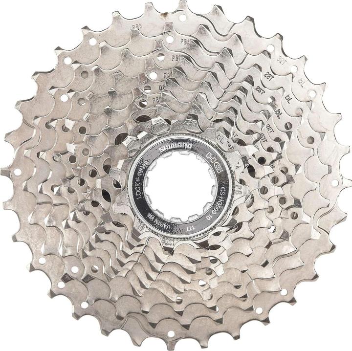 Actual product image Shimano Tiagra CS-HG500 (10-speed, 11-25)