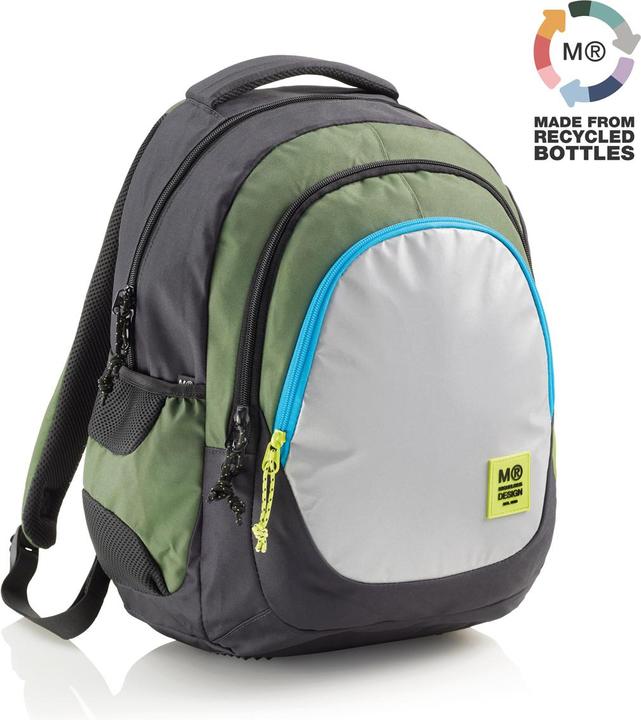 Miquelrius Rucksack Triple Berlin Recy 30l 3 Fächern grün (30 l)