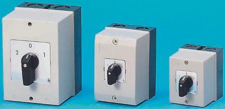 Actual product image Eaton 3 pole IP65 on/off switch w/hard,63A Ie