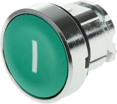 Actual product image Schneider Electric Push button 22mm "I" green