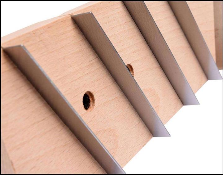Image du produit Vorel Râpe pour béton cellulaire 80x400 avec 8 lames Râpe à plâtre (8 cm)