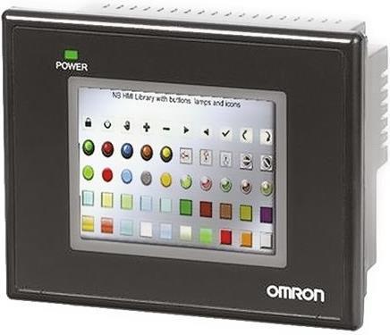 Actual product image Omron Industrial Automation HMI, 3.5" color TFT, serial & Ethernet