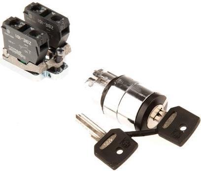 Image du produit Schneider Electric Interrupteur à clé XB4-BG03