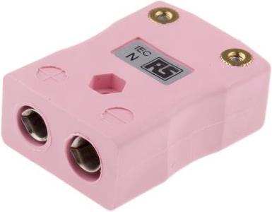 Actual product image Rs Pro Standard thermocouple cable socket type N
