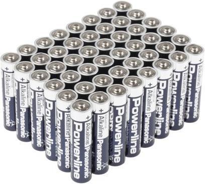 Panasonic Batterie Powerline -AAA Micro 48er Karton - LR03AD (48 Stk., AAA, 1300 mAh)