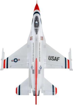 Produktbild E-Flite FLIEGER F-16 THUNDERBIRD 813mm EP BNB mit AS3X/SAFE TECHNOLOGY BNF BASIC (Jet)