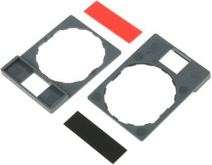 Schneider Electric Legendeplatte,Schwarz/rot