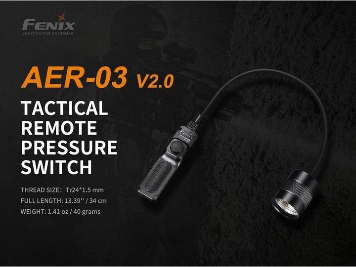 Actual product image Fenix AER-03 Remote pressure switch