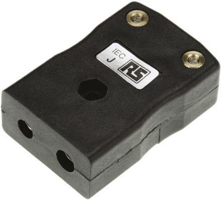 Actual product image Rs Pro Thermocouple standard cable socket type J