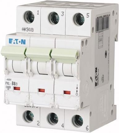 Produktbild Eaton Sicherungsautomat Typ B 8A 3-polig (8 A)