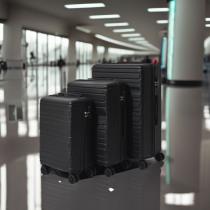 Image du produit Jet Lag valise acapulco noire x3 35l 66l 104l (45 l, Bagage à main (jusqu'à 50l))