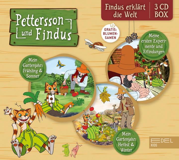 Produktbild Findus erklärt die Welt, Hörspiel-Box (Pettersson Und Findus)