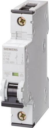 Actual product image Siemens Circuit breaker 5SY6 4A type C 6kA