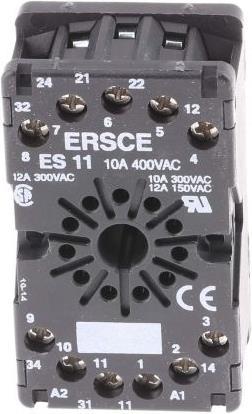 Image du produit Crouzet Socle de temporisateur pour TMR48 11 pôles