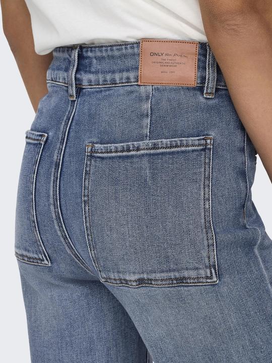Actual product image Only ONLJUICY Hohe Taille Weiter Beinschnitt Jeans Jeans mit weitem Bein (W27/L32)