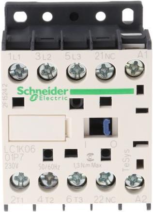 Image du produit Schneider Electric Contacteur de puissance 220VAC 2,2kW 6A