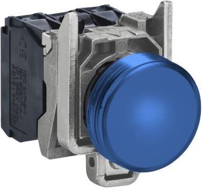 Actual product image Schneider Electric Indicator light LED 48-120VAC blue XB4BVG6