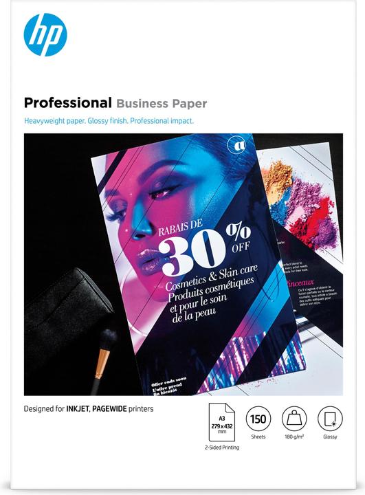 Actual product image HP Professional (180 g/m², 150 x, A3)