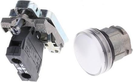 Produktbild Schneider Electric Leuchtmelder LED 48-120VAC weiß XB4BVG1