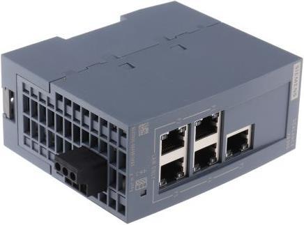 Actual product image Siemens PLC Ethernet switch XB005 (5 Ports)