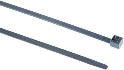 Image du produit HellermannTyton Collier de serrage 250x4,6mm bleu (Serre-câbles en plastique, 250 mm, 100 pcs)