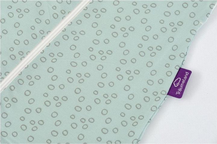 Produktbild Träumeland Sommerschlafsack Tencel Kreise mint 90cm
