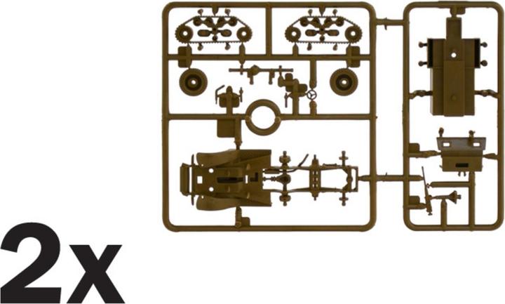 Actual product image 1:72 M3A1 Half Track