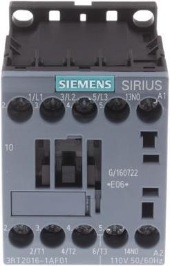 Actual product image Siemens Contactor 4kW 110Vac size 00