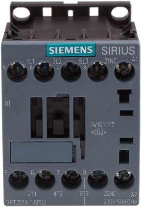 Produktbild Siemens Schütz 7,5kW 230Vac Größe 00