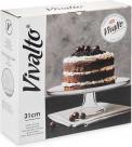 Image du produit Vivalto Plat à tarte avec pied 31cm avec bord lucente