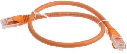 Actual product image Rs Pro Patch cord Cat6 UTP KM8 LSZHorange0,5m (UTP, CAT6, 0.50 m)