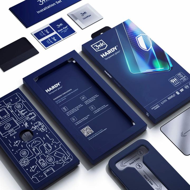 Immagine prodotto 3MK Apple iPhone 15 Pro Max - Vetro temperato resistente (1 Pezzo/i, Apple iPhone 15 Pro Max)