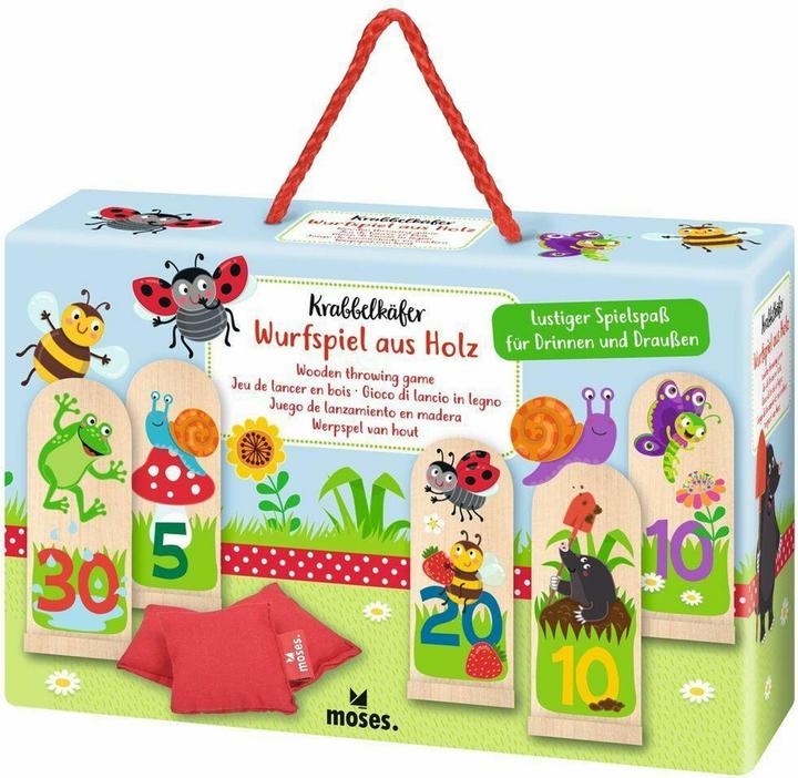 Produktbild Krabbelkäfer Wurfspiel aus Holz