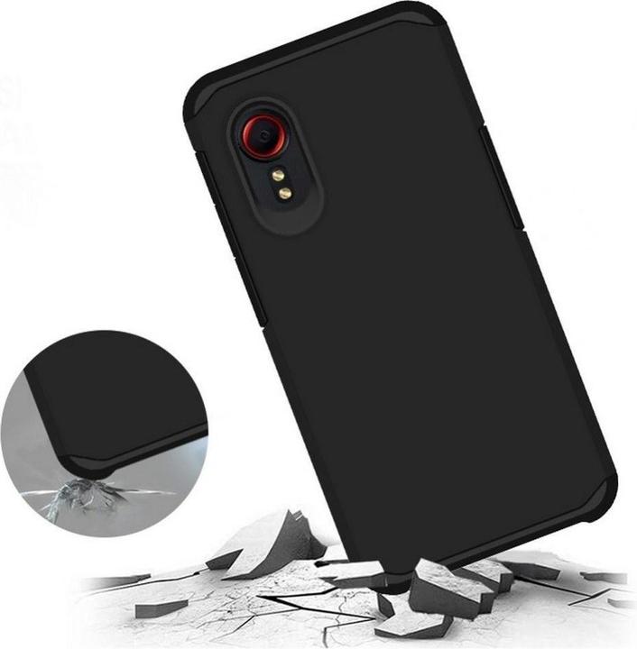 Actual product image Tech-Protect Tough case for Samsung Galaxy XCover 7 - black (Samsung Galaxy Xcover 7)
