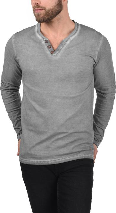 Immagine prodotto Solid Tinox - Maglie a manica lunga Con Collo A V da Uomo In Cotone 100% (M)