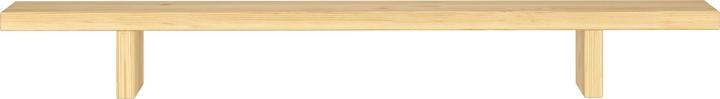 Produktbild Erst-Holz Monitorständer Tischaufsatz Erhöhung Kiefer natur 100 cm für Laptoptisch 90.82-90-10