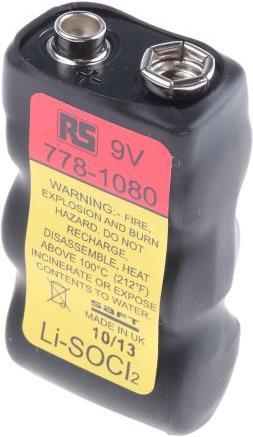 Produktbild Rs Pro LS9V 9V 1.2Ah (1 Stk., PP3, 1200 mAh)