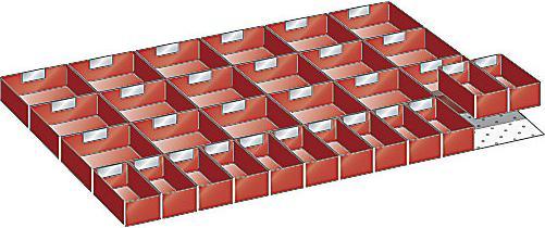 Actual product image Lista plastic insert box