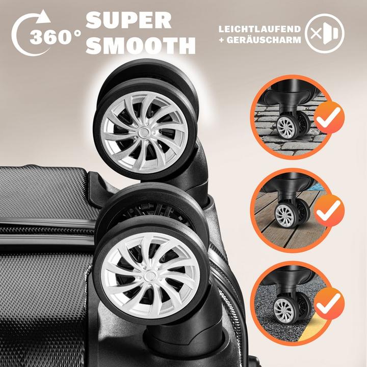 Actual product image Monzana Suitcase set