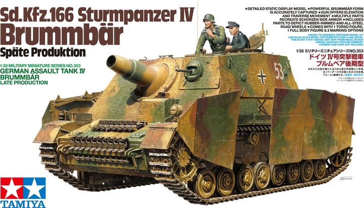 Image du produit Tamiya 1/35 Chars d'assaut allemands IV Growler Late P.