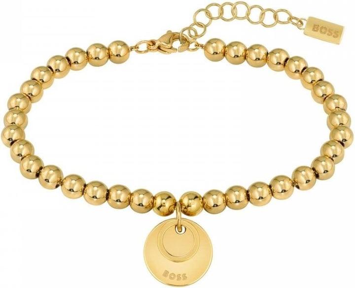 Hugo Boss Beads Gold Bracelet (18.50 cm, Edelstahl)