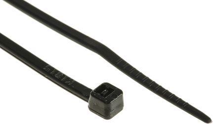 Actual product image Rs Pro Cable Tie 203x2.5 Black heat stabilised (203 mm, 100 pcs.)